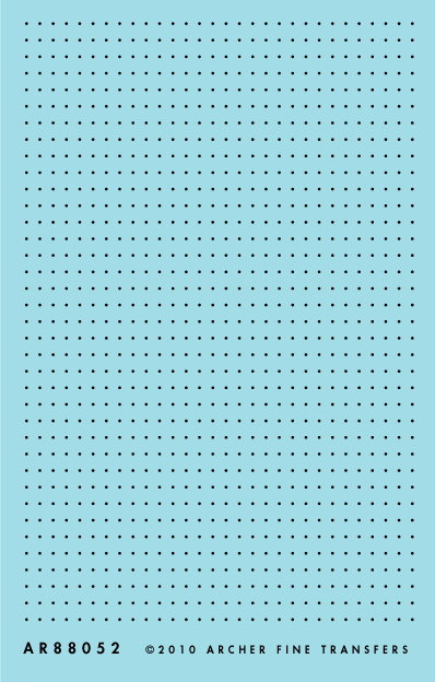 Bridge rivets, HO scale – Archer Transfers